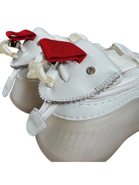 Christian Louboutin Men\'s Arpoador Flat Sneaker Zinc Bianco Size 43.5 main image 9